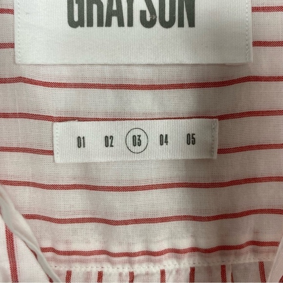 Anthropologie Grayson the Hero cotton button down blouse - Picture 6 of 8